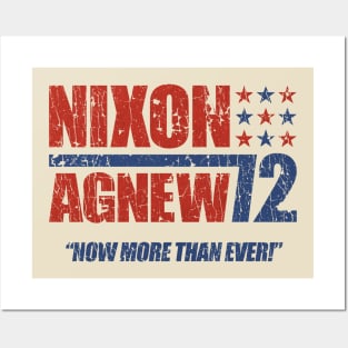 Nixon Agnew 1972 Posters and Art